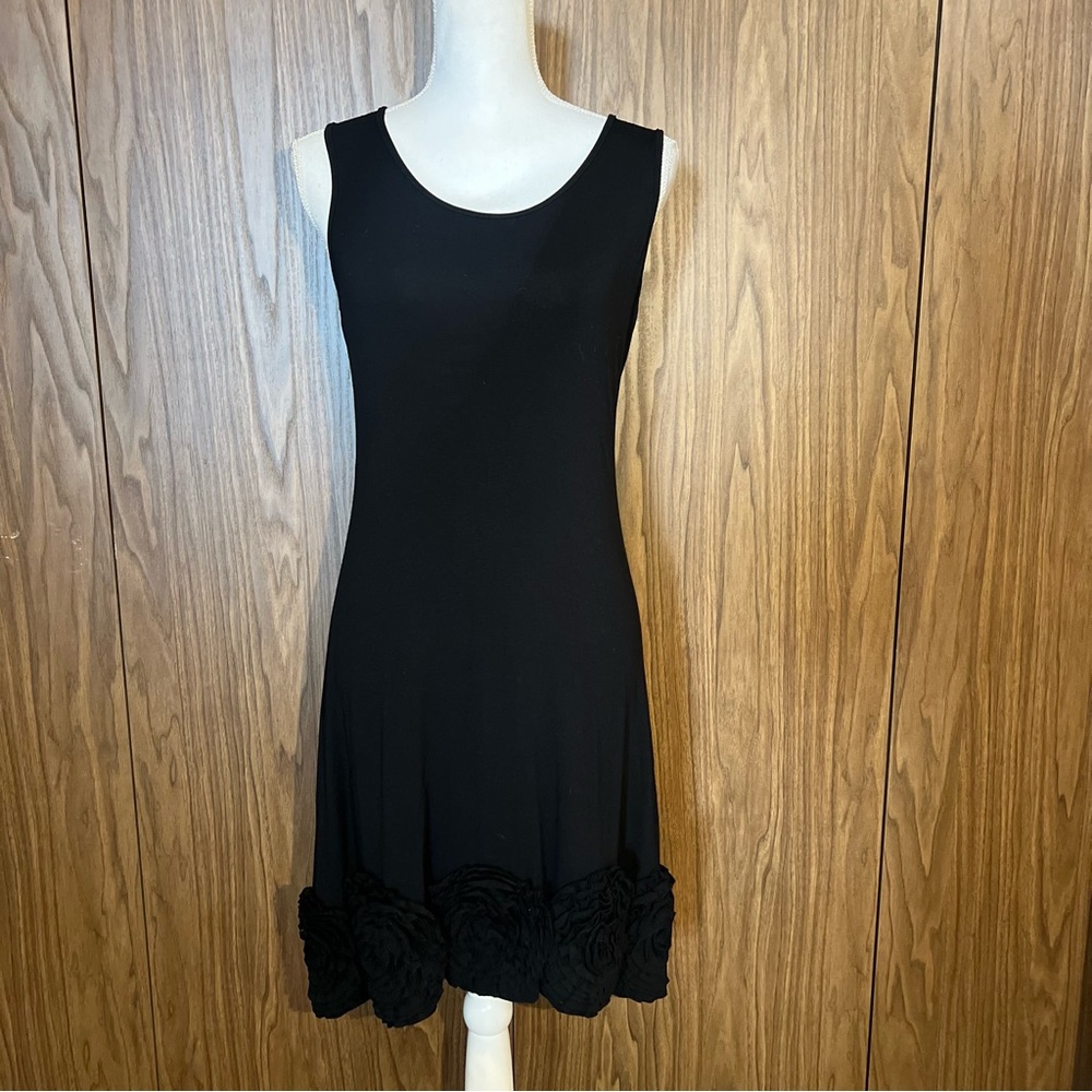 NWT LBD Floral Rosette Detail Dress
